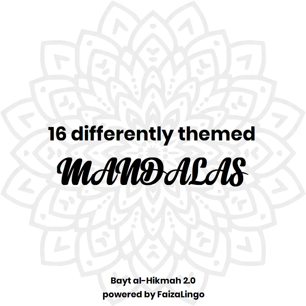 differently themed MANDALAS